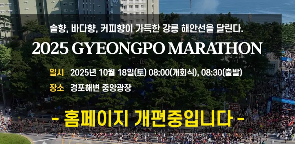 2025 경포 마라톤 이미지